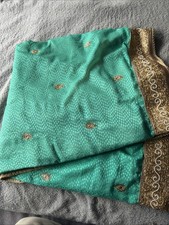 Indian Saree With Blouse Sea