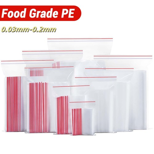 Small clear plastic bags - 25,