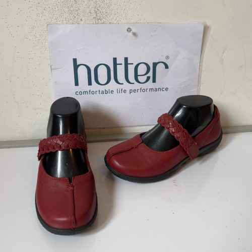 Hotter shake red - red, leather