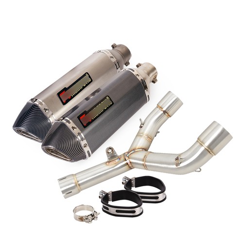 Exhaust tips mid link pipe - link,