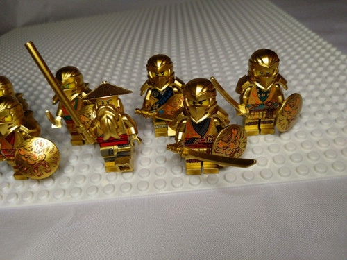 Vew ninjago gold mini - ninjago, mini-figures