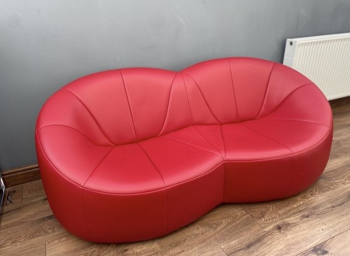 Sofa settee couch - , leather