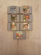 7x Nintendo 64 N64 Games Bundle Job Lot