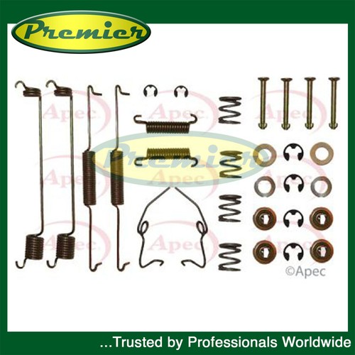 Premier rear brake shoes - brake,