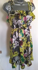 TUNIC DRESS MEDIUM M FLORAL