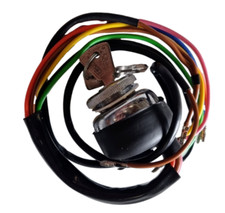 ukscooters LAMBRETTA 12V IGNITION SWITCH 2 BRASS KEYS BATTERY DC