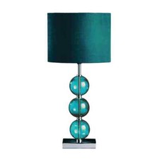 GLASS TEAL SUEDE Effect SHADE