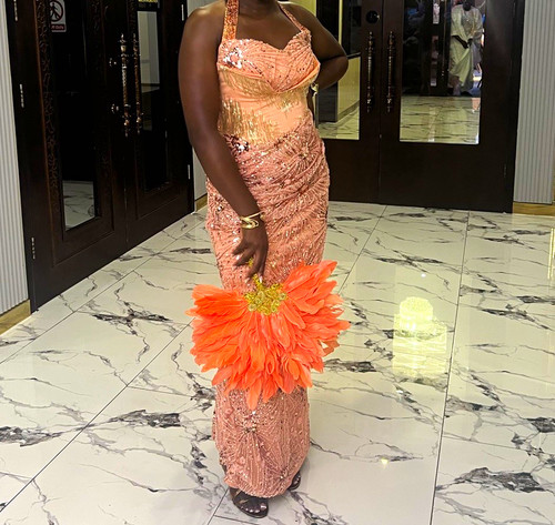 Pink sequin embellished - sequin,