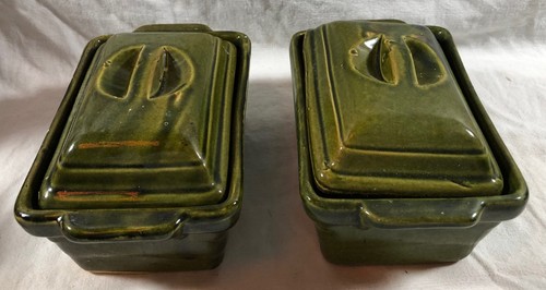 Pair vintage french green - vintage,