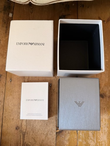 Emporio armani watch box - armani,