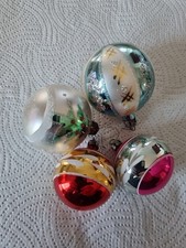 Vintage Christmas Tree Baubles  In Excellent Used Condition (4)
