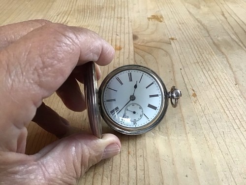 Silver full hunter pocket - full,