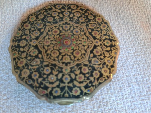 Vintage stratton black gold - black, &