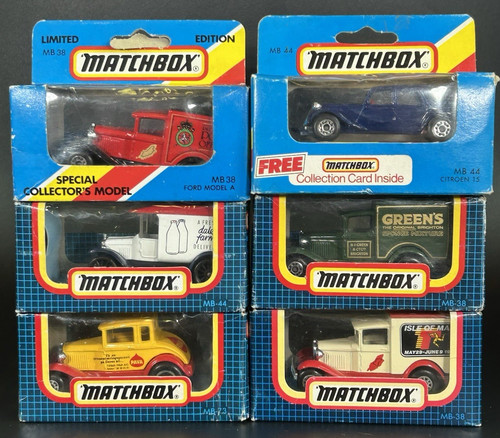 Matchbox blue box superfast - blue,