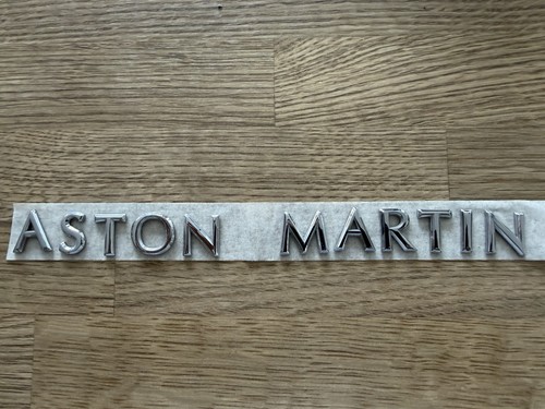 Aston martin chrome script - aston,