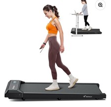 Walking Pad Treadmill with 0-9% Incline Under Desk Treadmill Space Saving Design