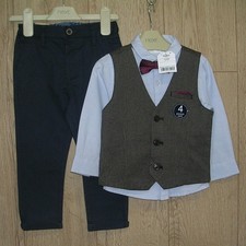 Next New Boys Navy Trousers