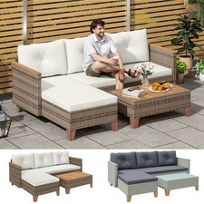 3 Pieces Garden Furniture Set
