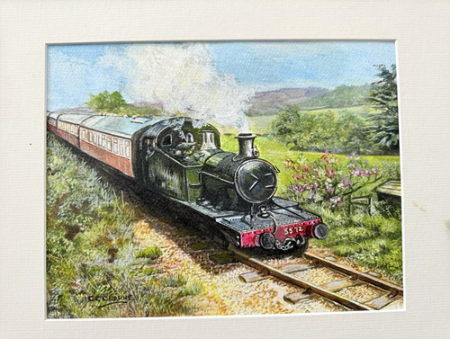 Unframed steam train - steam,