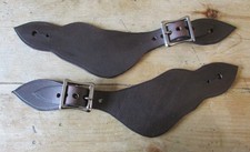 Dark brown genuine leather