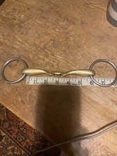 Neue Schule Turtle Top Flex Z Loose Ring Bridoon Snaffle