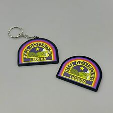 Alien inspired USCSS Nostromo Decorative Keyring or Magnet. Horror