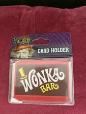 Willy Wonka And The Chocolate Factory Wonka Bar  Pvc  Card Holder