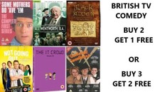 British TV Comedy Shows on DVD - 1960s to 2000s - Buy 2 Get 1 Free