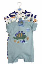 Baby Boy Dinosaur Rompers 3