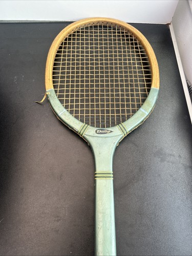 Dunlop vintage tennis racket - dunlop,
