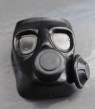 Vintage Action Man SAS trooper gas mask respirator kit equipment #c