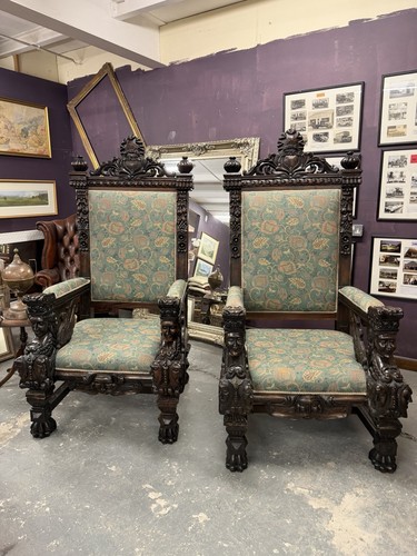 Huge pair king throne - huge, king’s
