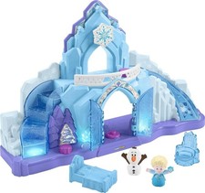 FROZEN Little People Ice Castle Giant Playset Elsa Olaf GKV24 Rare