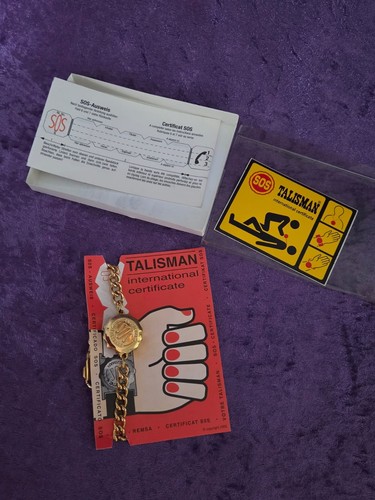 Vintage sos talisman - vintage, medical