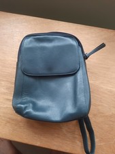 Jobis Small Black Leather Backpack