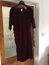 Gorgeous Dark Red Midi Dress