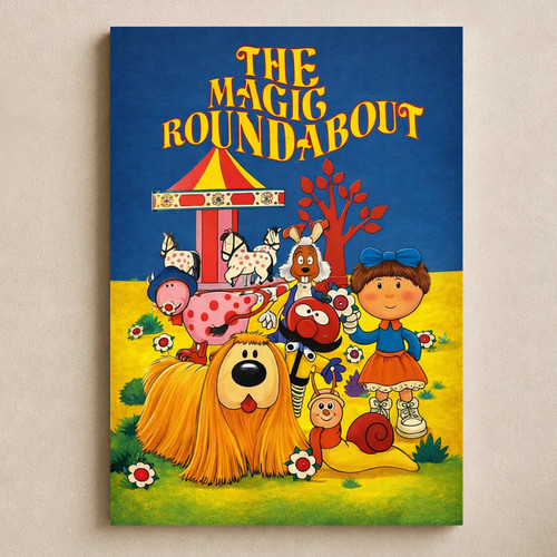 The magic roundabout retro - the,