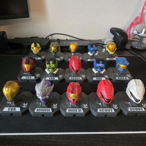 Halo mcfarlane helmets 15 - helmets, x