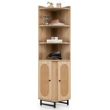 COSTWAY PE Rattan Corner