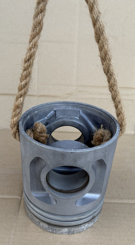 Large engine piston door stop - large,