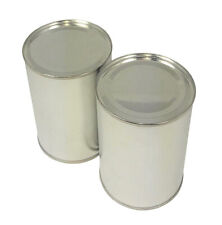 Empty Sealed Tin Cans - Box of