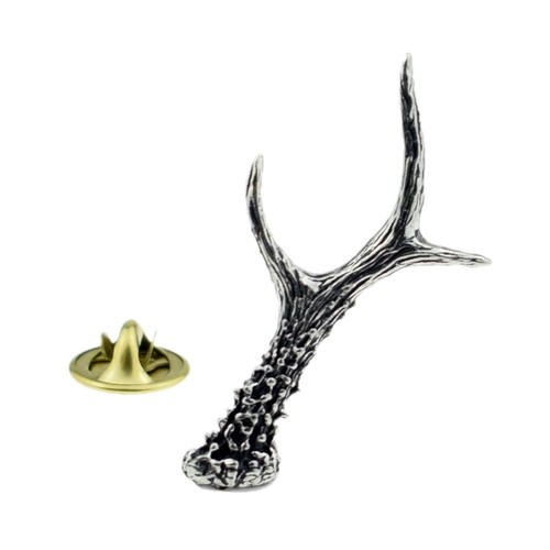 Roe deer antler english - deer, pewter