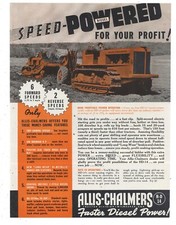 1940 Allis Chalmers Ad: Push