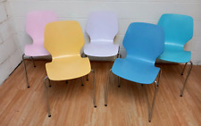 Mid-Century Set of 5 'City' dining chairs by Oyvind Iversen for Westnofa Norway