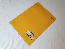[Oversized] Fiat 126 Rare Car Brochure - FREE POSTAGE