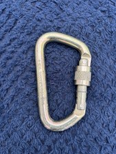 DMM 3000kg Steel Screwgate Carabiner Used (13A277)