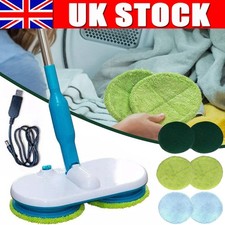 Electric Floating Mop |Rechargeable Motorised Spin Mop | With 6 Cleaning Pads