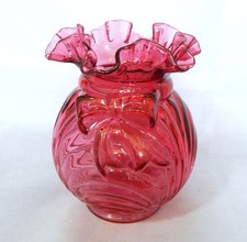 Fenton Glass Cranberry Country
