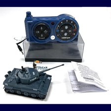 1:72 Scale Ready to Run Mini RC German Tiger Toy WW2 Battle Tank Easy 2.4G