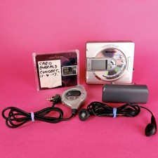 SHARP MINIDISC RECORDER Player MD MS701H With Remote - Battery Pack Earphones